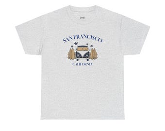 San Francisco Tee | California Beach Retro