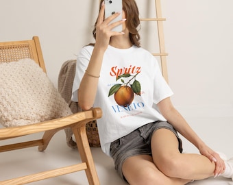 Spritz Orange Y2K Tee | Veneto Italian Fruit Graphic
