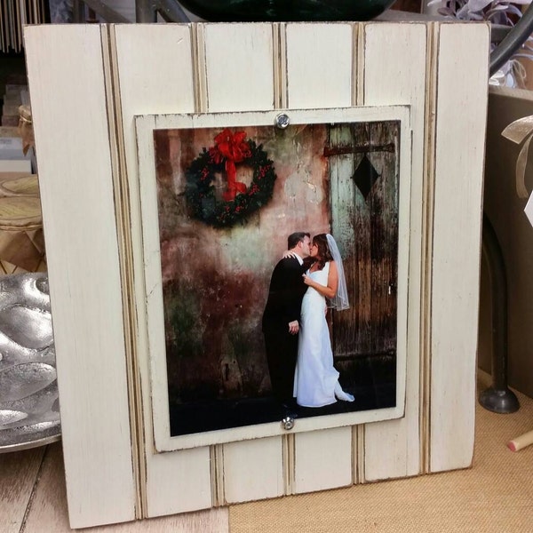 Beadboard Frame Beadboard Picture Frame - Etsy