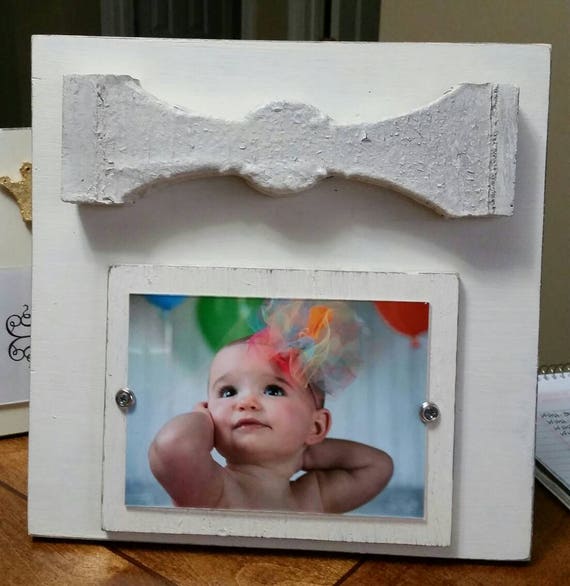 Handmade Distressed Wood Picture Frame: Salvaged New Orleans Porch Part