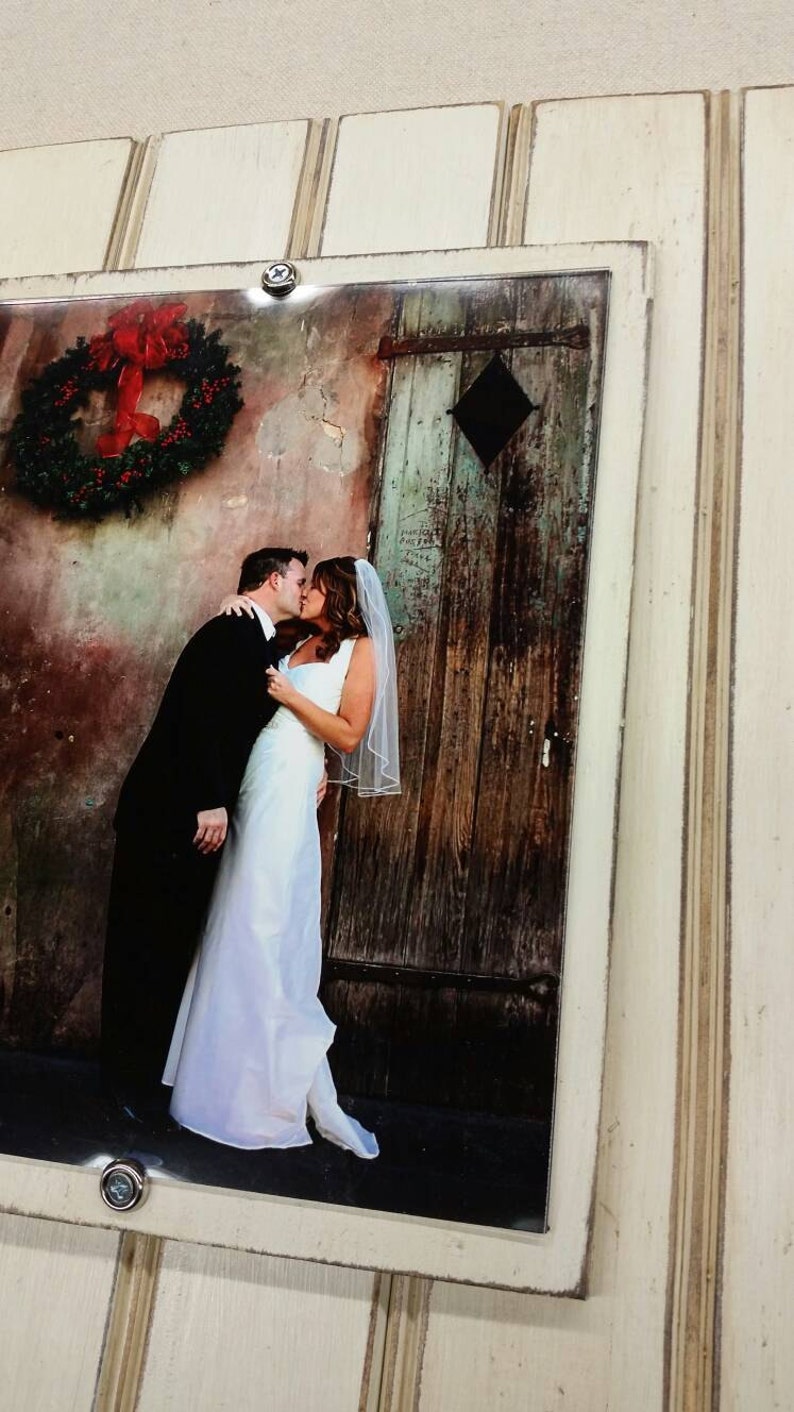 Handmade Beadboard Picture Frame to hold 8x10 photo ...