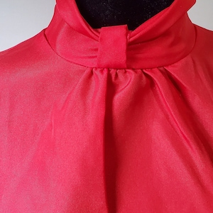 Red Hot Vintage 80s blouse