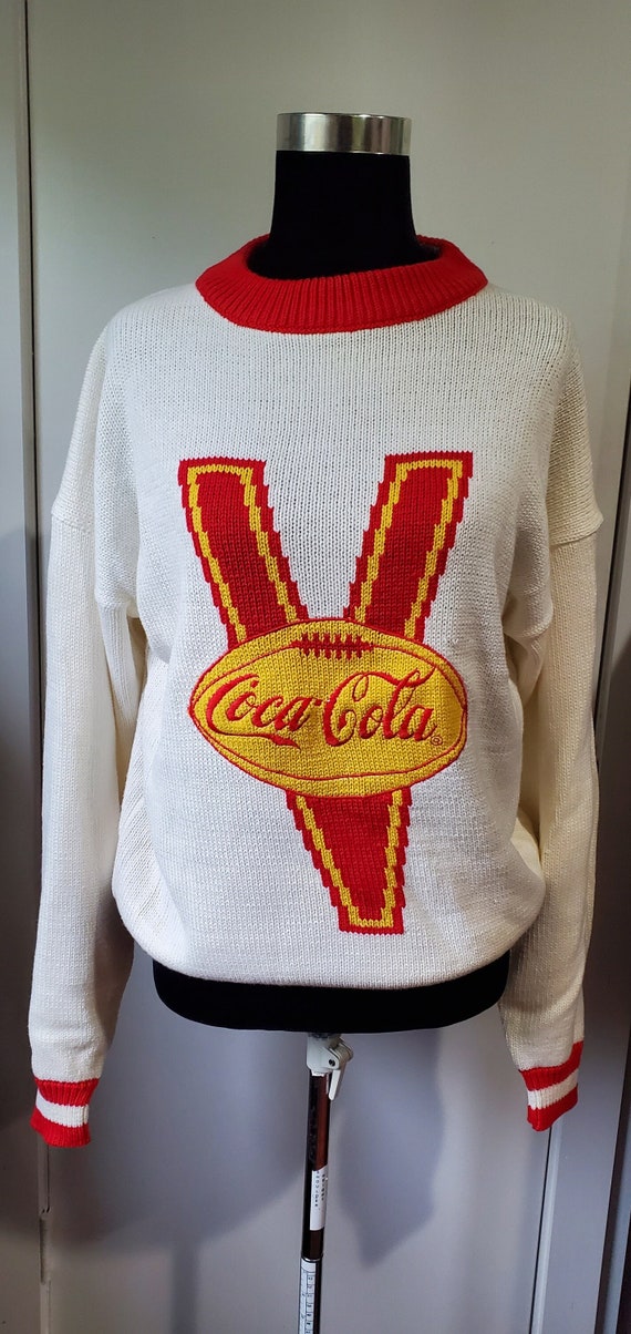 Vintage official Coca-Cola Varsity sweater with ta