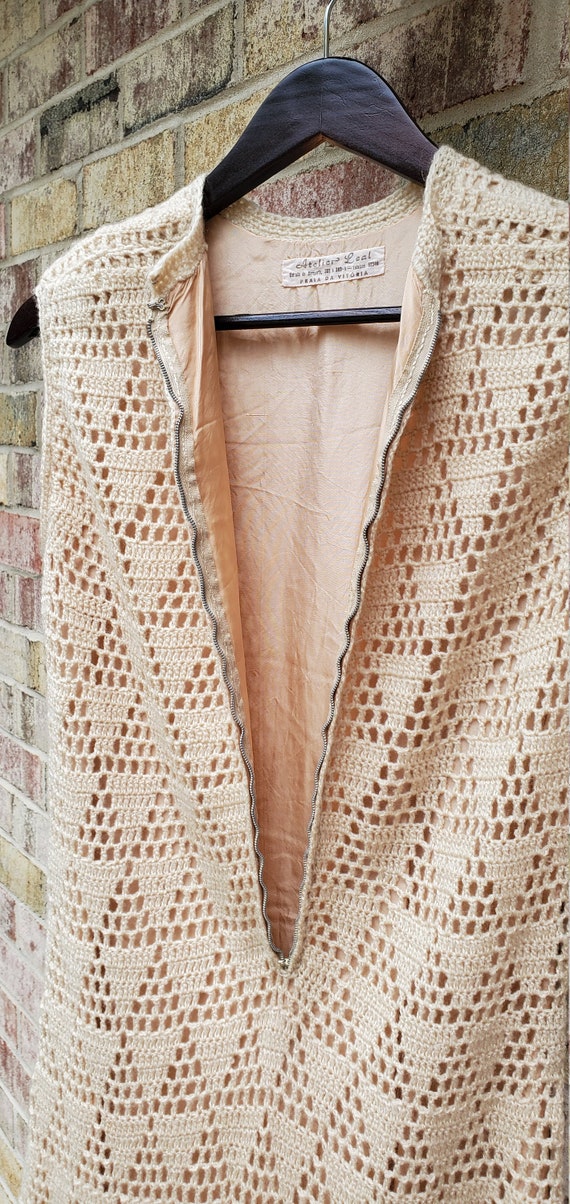 Vintage Atelier Leal -  Knit dress - Handmade in … - image 8