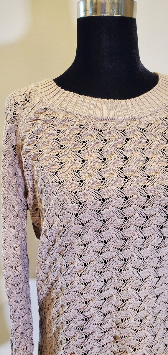 Ann Taylor Loft Crochet Sweater - Sz. Lg.