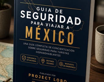 Guía de Seguridad para Viajar a México PDF | Conciencia Situacional para Turistas | Descarga Digital Instantánea | Español