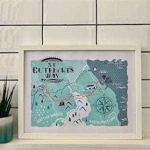 St. Cuthbert&#39;s Way print
