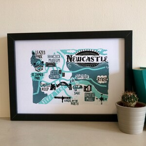 Newcastle A4 print