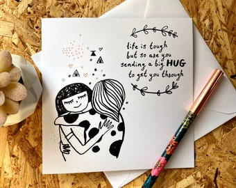 Hug Greetings card