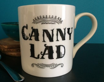 Canny Lad fine china Mug
