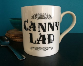 Canny Lad fine china Mug