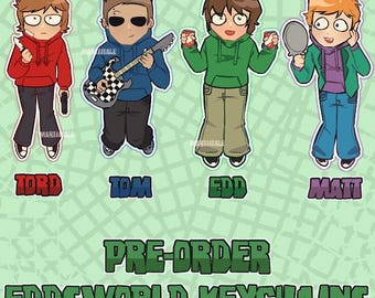 PREORDINA i portachiavi di Eddsworld