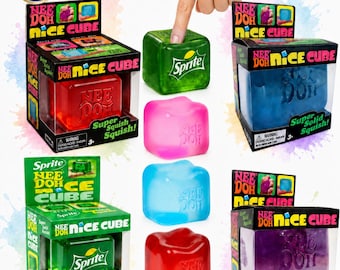 Needoh nice cube Drpepper/sprite/blue/purple/pink