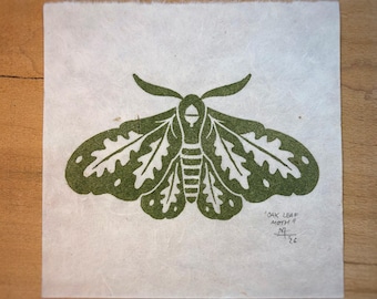 Eklövmal Linotryck