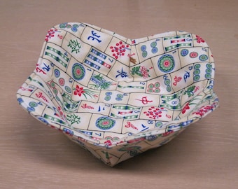 Mahjongg fabric Bowl Cozie