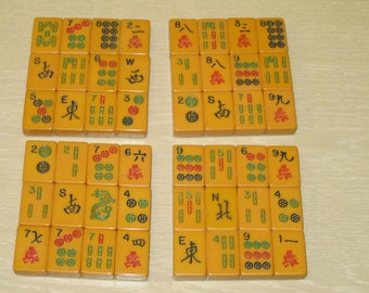 Mahjong coasters Bakelte