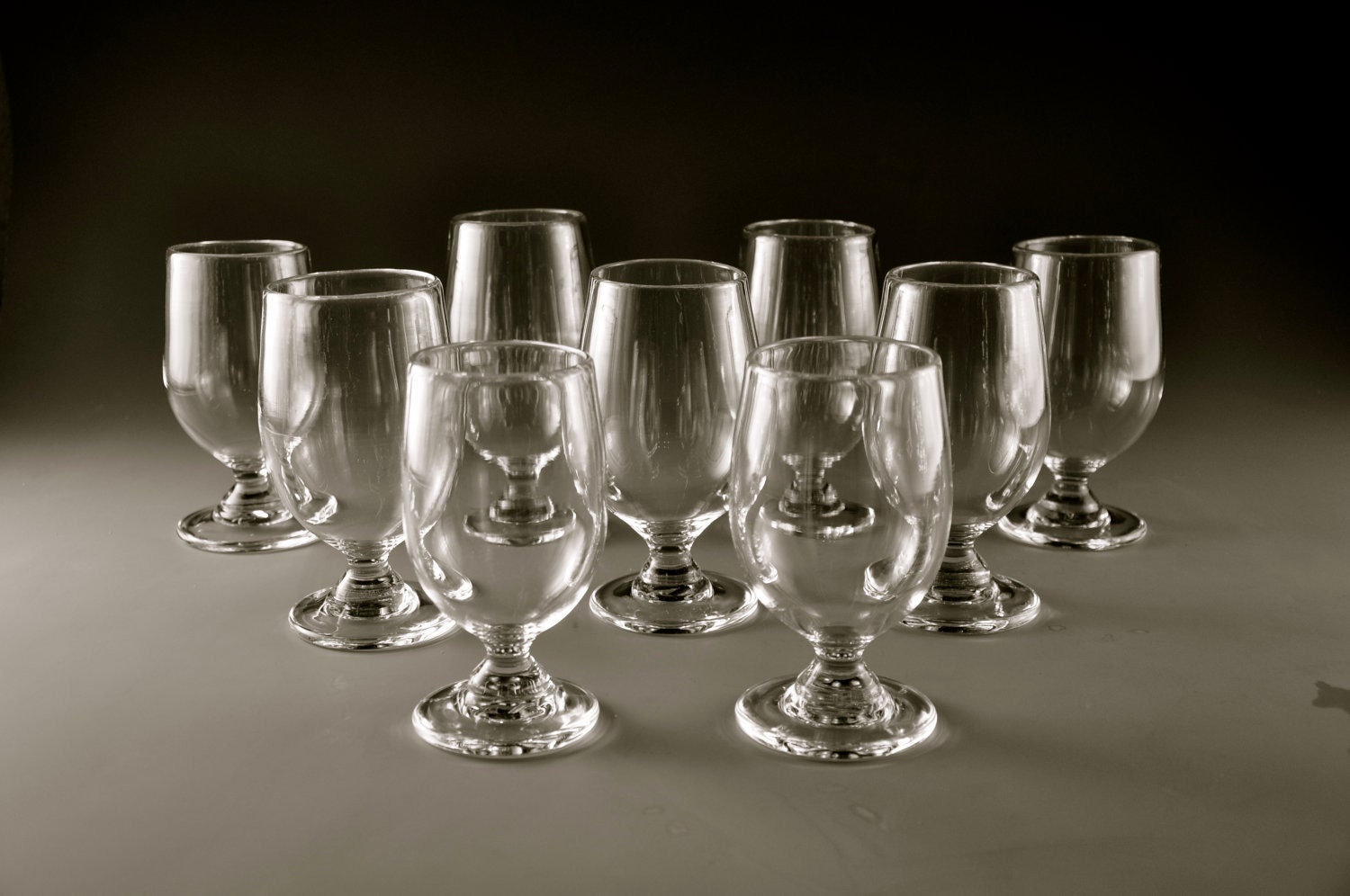 Handblown everyday drinking glasses Etsy