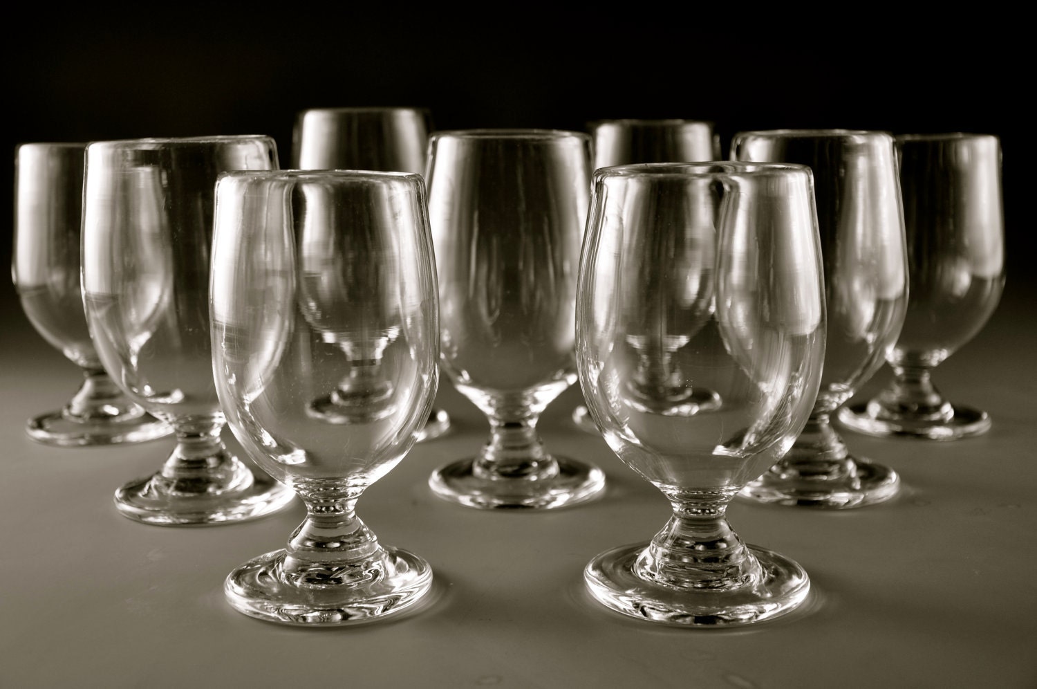 Handblown everyday drinking glasses Etsy