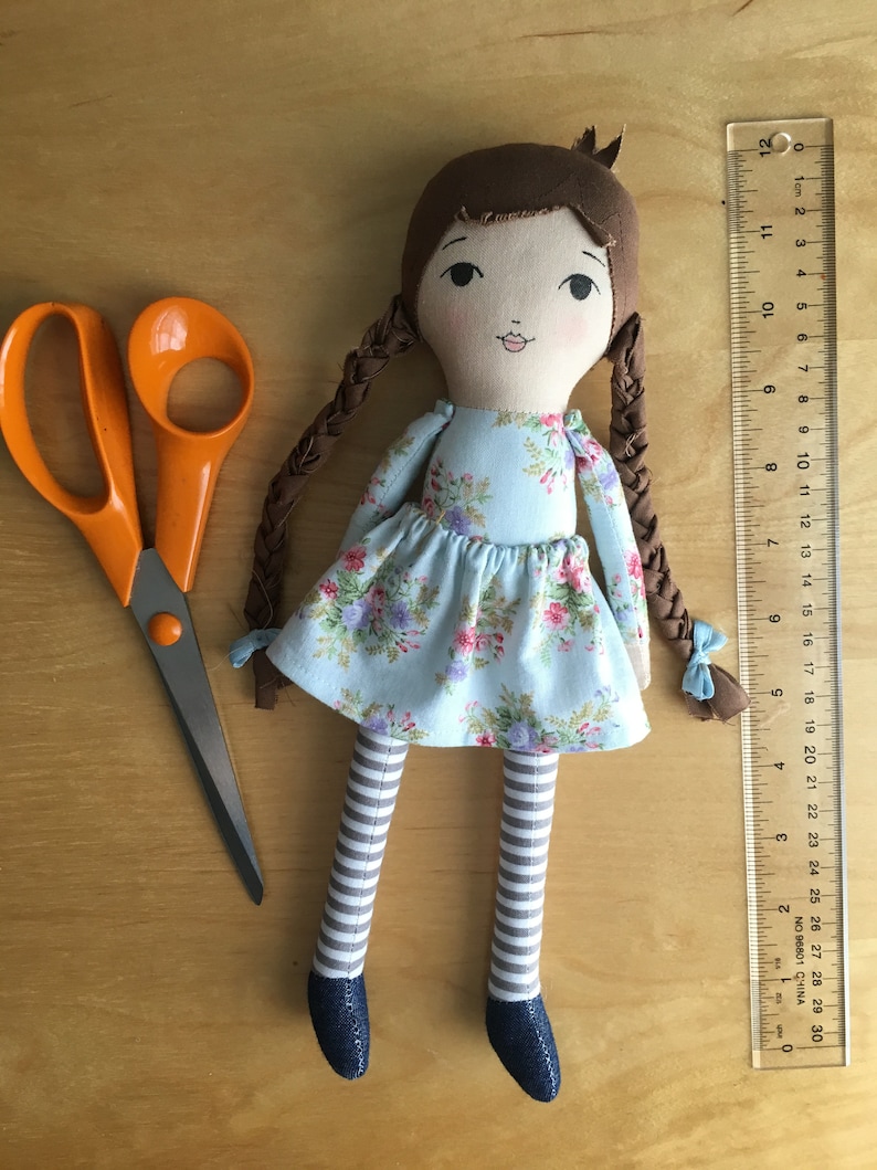 Little Doll Sewing Pattern Rag Doll Cloth Doll Boy Doll Etsy Canada