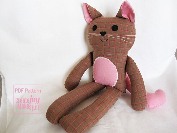 cat sewing pattern pdf