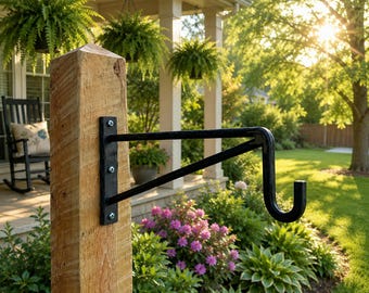 Heavy Duty Hanging Plant Hook, Decorative Lantern Hook, Bird Feeder Hanger