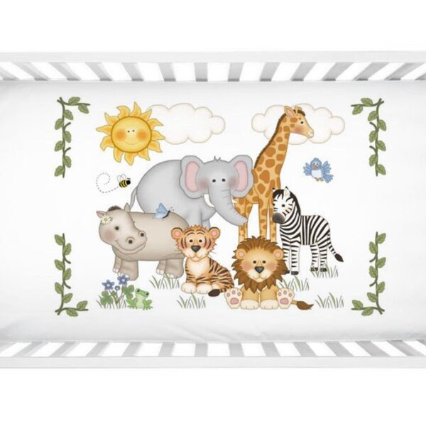 Zebra Crib Bedding Etsy