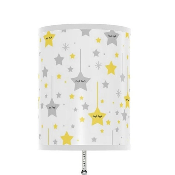 Yellow Nursery Lamp Etsy