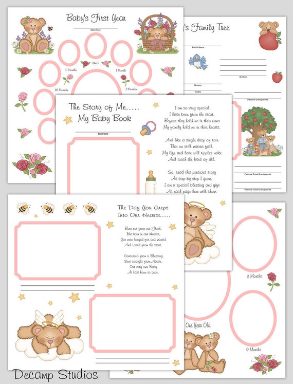 me /& my BIG ideas Scrapbook Page Kit Our Family 8-Inch by 8-Inch