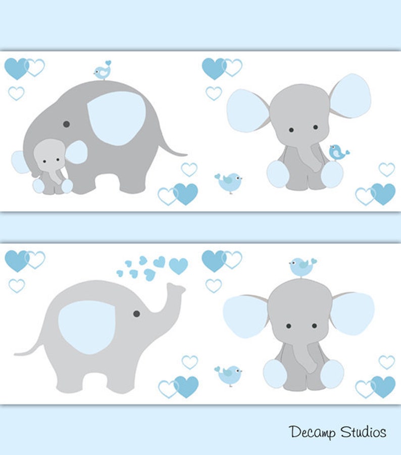grey elephant nursery