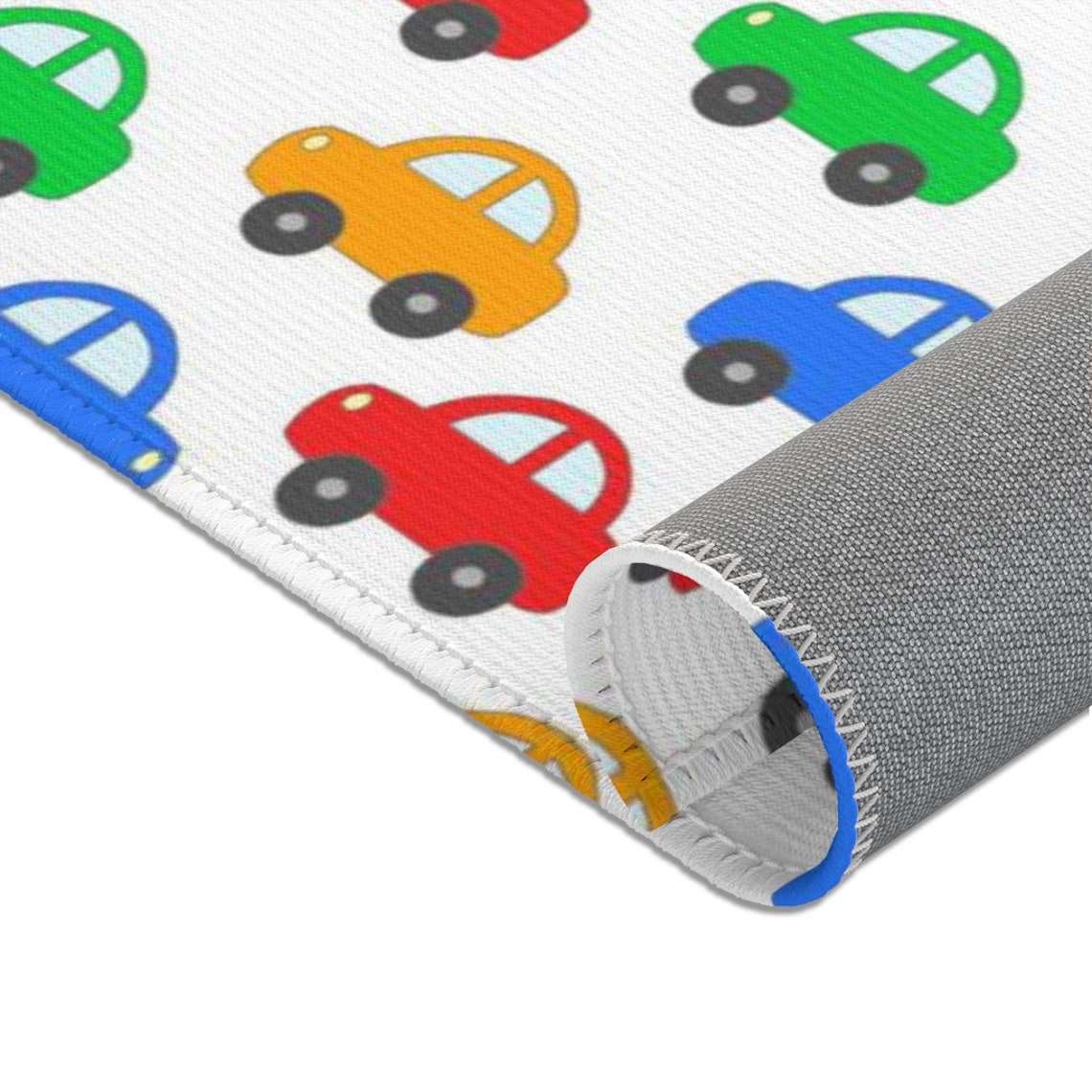 Car Rug Kids Baby Boy Nursery Vehicle Room Decor Etsy