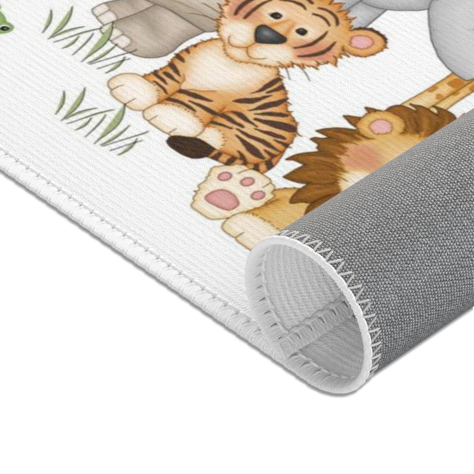 SAFARI ANIMAL RUG Baby Nursery Kids Room Decor Jungle Etsy