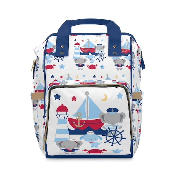 Nautical Diaper Bag Etsy