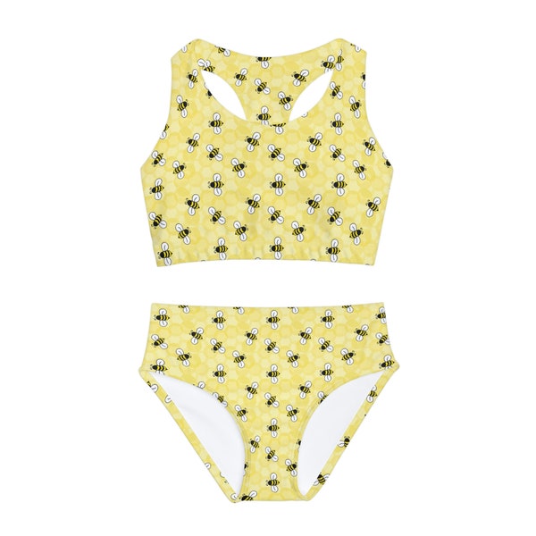 Kids Yellow Bathing Suit Etsy