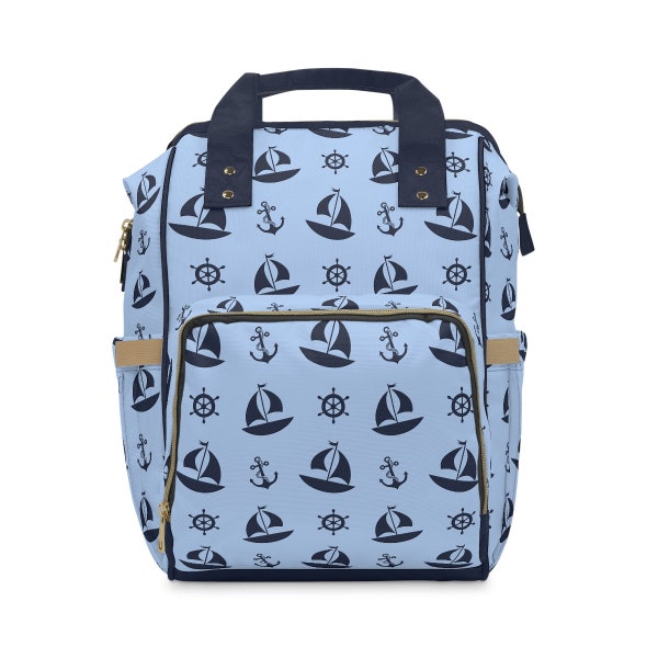 Nautical Diaper Bag Etsy