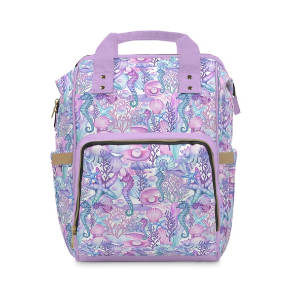 Purple Diaper Bag Etsy