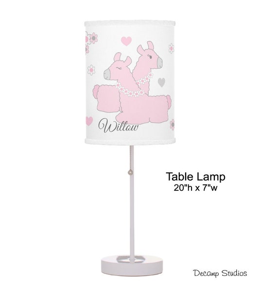baby girl nursery lamp