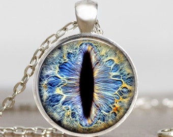 Dinosaur Eye Pendant Etsy