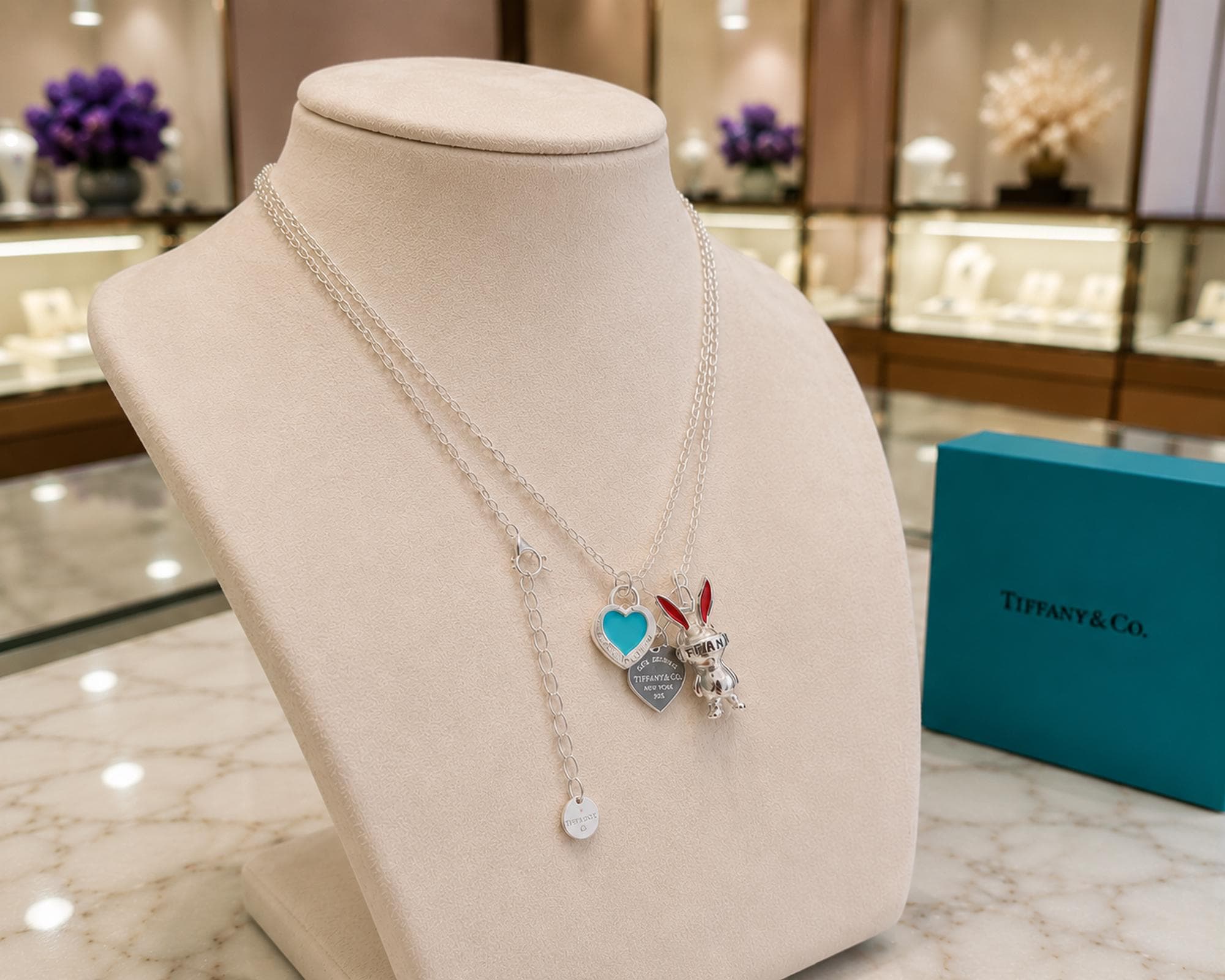 Tiffanys and co necklace - Etsy 日本