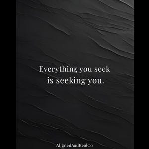 Dark Textured Affirmation Prints | Law of Attraction | Instant Download | Black Decor