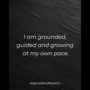 Dark Textured Affirmation Prints Set of 3 | Mindfulness Wall Art | Digital Download