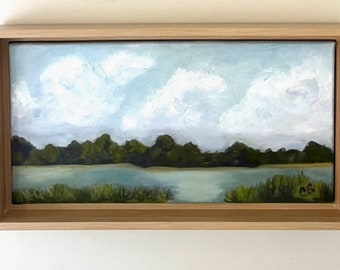 Mashland with Clouds