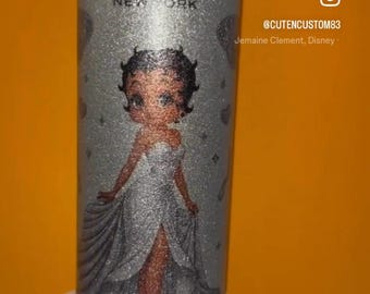 Betty boop shiny tumbler 20oz