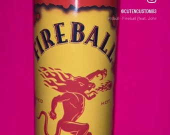 20 oz fireball tumbler