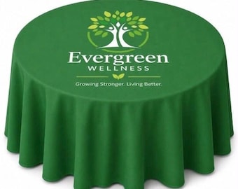 Custom Tablecloths for Events, Trade Shows, Wedding All Sizes