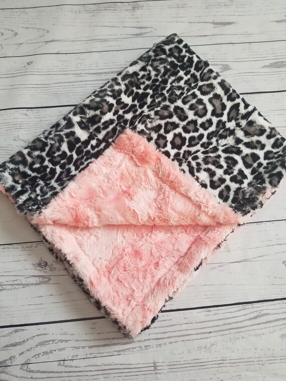 leopard baby blanket