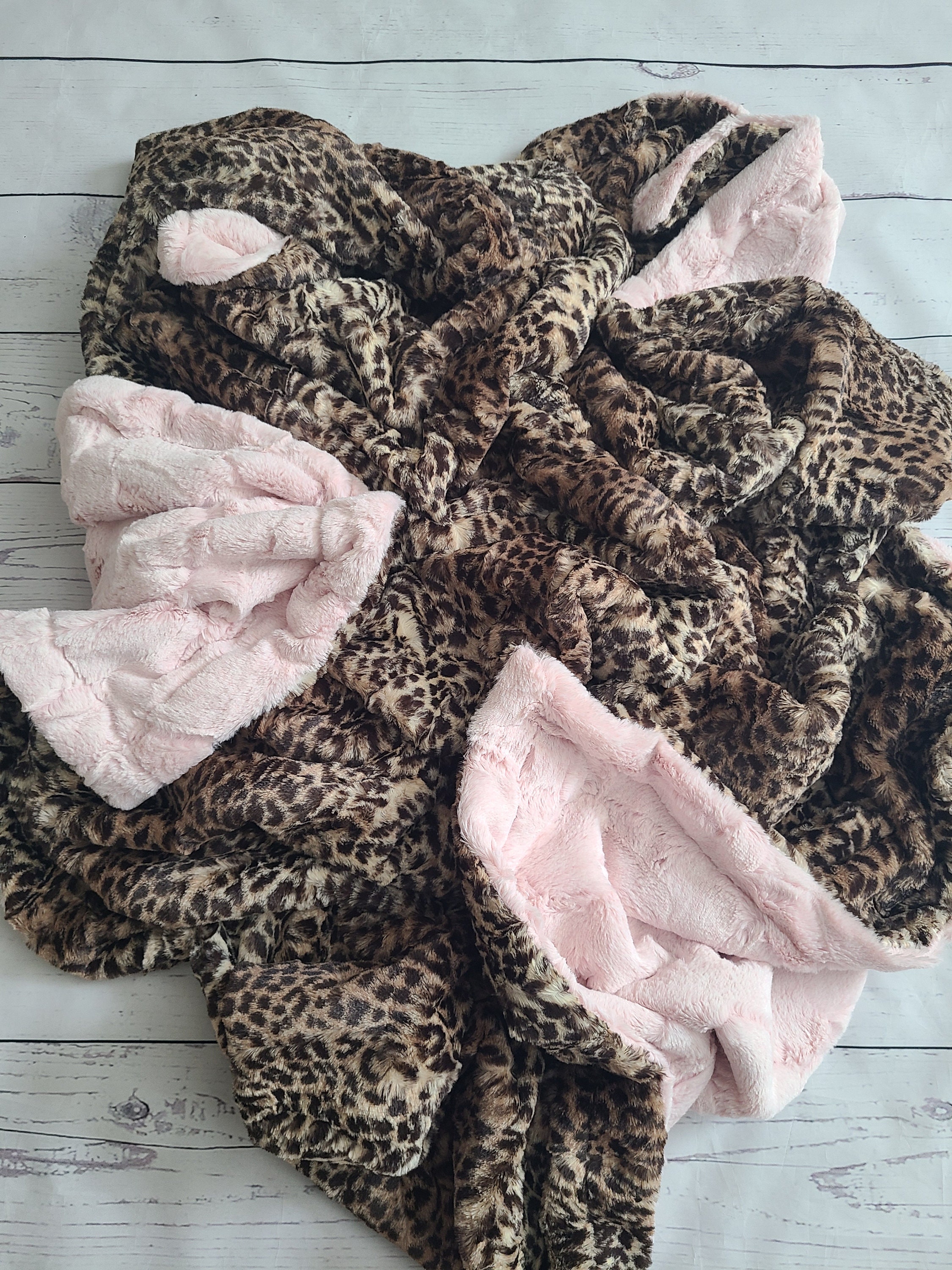 Pink Leopard Blanket Ireland
