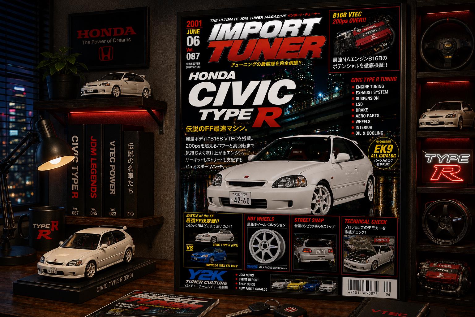 Civic Type R Ek9 Poster - Etsy