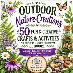 Outdoor Nature Activities for Kids | 50 Printable Crafts & Nature Projects