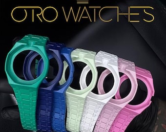 Orowatch Bio ceramic Watch band bracelet for AP Swatch Royal Pop