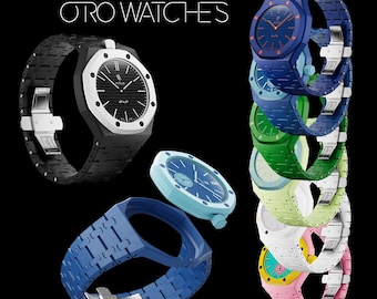 Orowatch Bio ceramic Watch band bracelet for AP Swatch Royal Pop